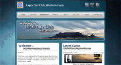 Desktop Screenshot of exportersclubwc.co.za